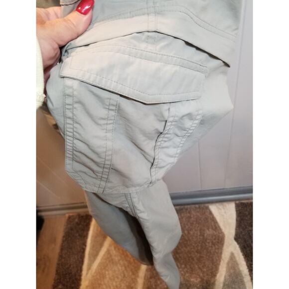 Eastern Mountain Sport Women's 14R Gray Belted Nylon Convertible Cargo Hiking... - Picture 3 of 12